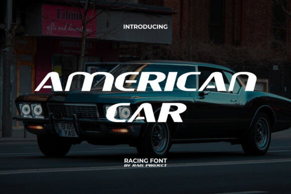 Americancar: The Bold Display Font for Modern Campaigns