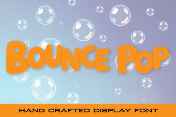 Bouncepop: A Playful Display Font for Web Headers