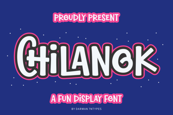 Chilanok: A Fresh Display Font for Editorial Design