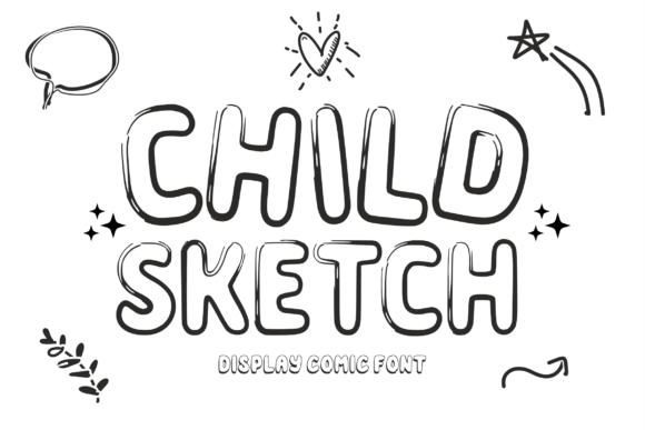 Child Sketch: A Cheerful Display Font for Modern Brands