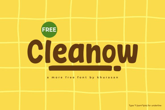 Cleanow Font: The Modern Display Typeface for Viral Campaigns