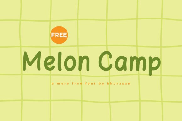 Designing Cute Brand Identities with Melon Camp Font