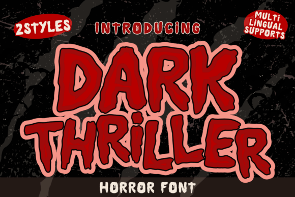 Designing with Dark Thriller: A Playful Display Font for Editors