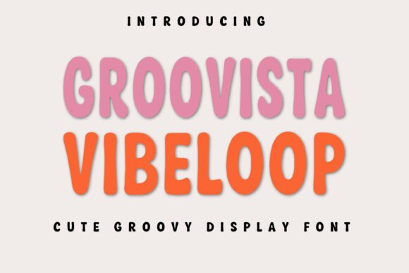 Designing with Groovista Vibe Loop: A Retro Display Font