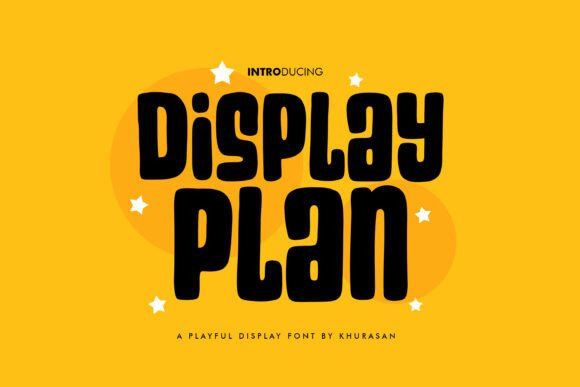 Display Plan: A Modern Typeface for Editorial Design