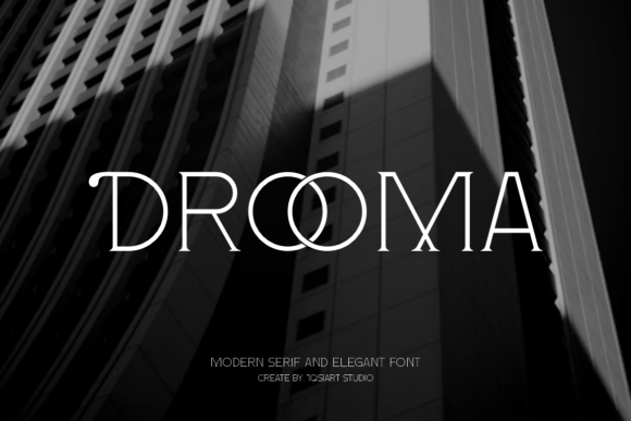 Drooma: The Elegant Thin Display Font for Modern Makers