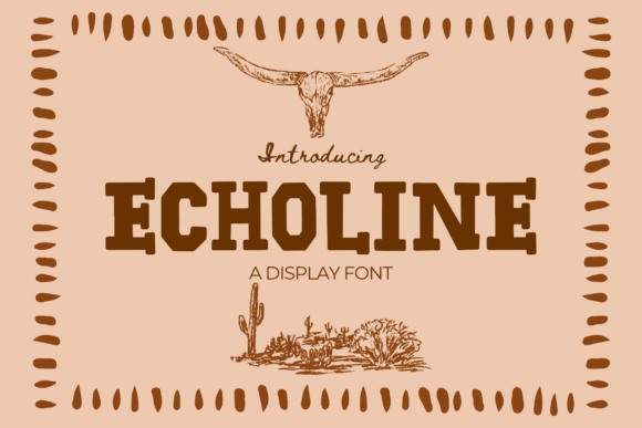 Echoline: The Modern Handwritten Font for Brand Growth