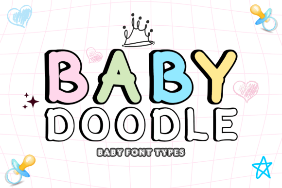 Elevate Editorial Design with Babydoddle Regular Typeface
