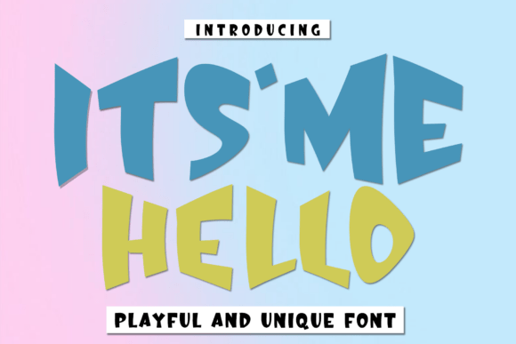 Elevate Editorial Layouts with the Itsme Hello Typeface