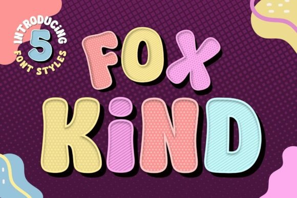 Fox Kind: A Friendly Display Font for Small Business Branding