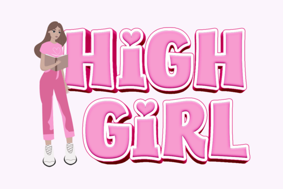 High Girl Font Review: Bold Display Typography for Designers