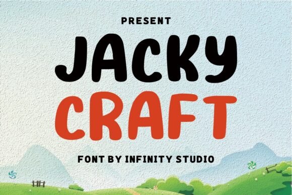 Jacky Craft Font: The Perfect Typeface for Friendly Branding