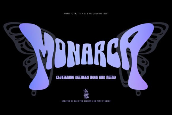 Monarca: A Bold Display Font for Editorial Impact