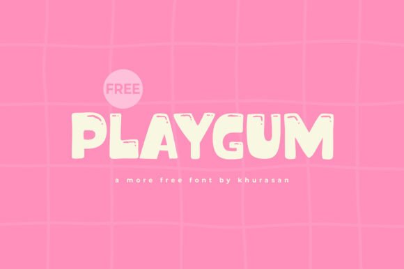 Playgum Font Review: A Cute Freebie for Modern Design
