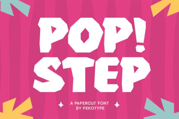 Popstep: A Bold Display Font for Modern Web Design