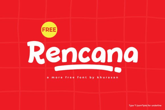 Rencana Font Review: A Modern Typeface for Makers