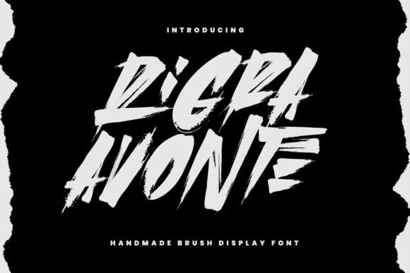 Rigra Avonte: A Bold Display Font for Editorial Impact