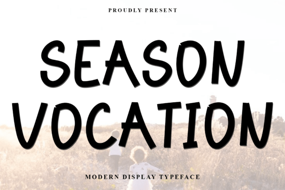 Season Vocation: The Festive Display Font for Holiday Crafts
