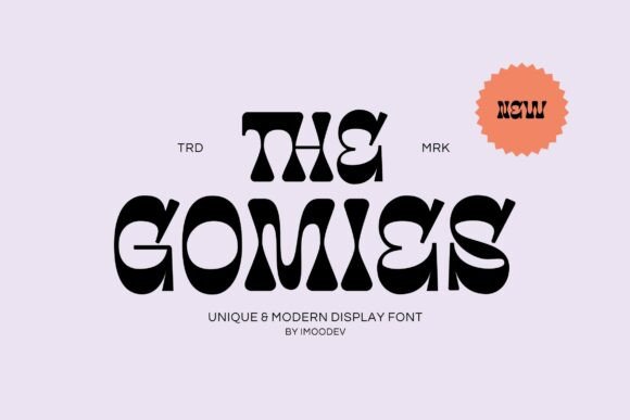 The Gomies: A Retro Display Font for Makers