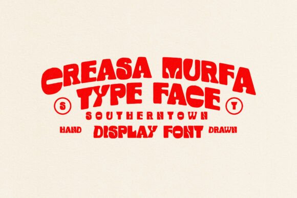 Using Creasamurfa Handdrawn for Bold Brand Identity