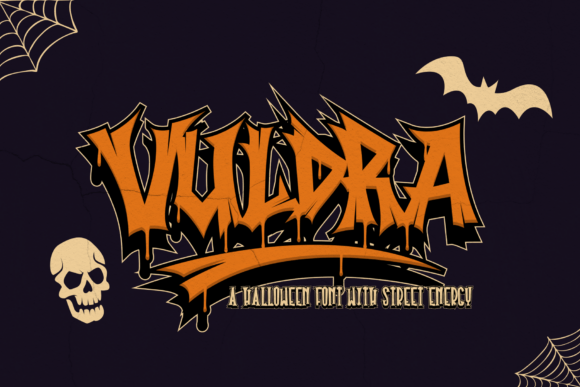 Vuldra Font Review: The Ultimate Halloween Display Typeface